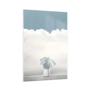 Quadro su vetro - Al confine tra sonno e veglia - 70x100 cm