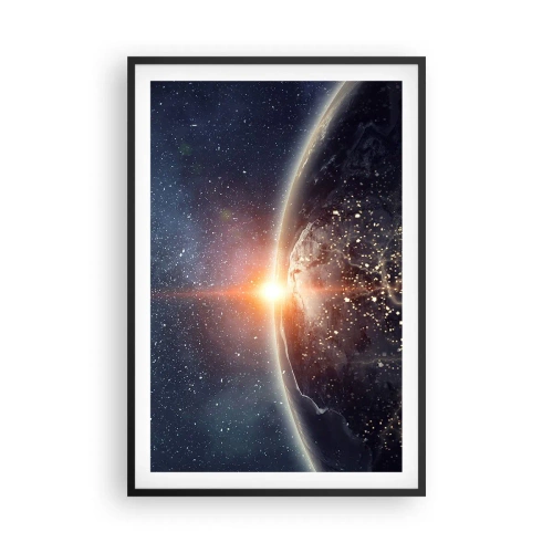 Poster in cornice nera - In una nuova prospettiva - 61x91 cm