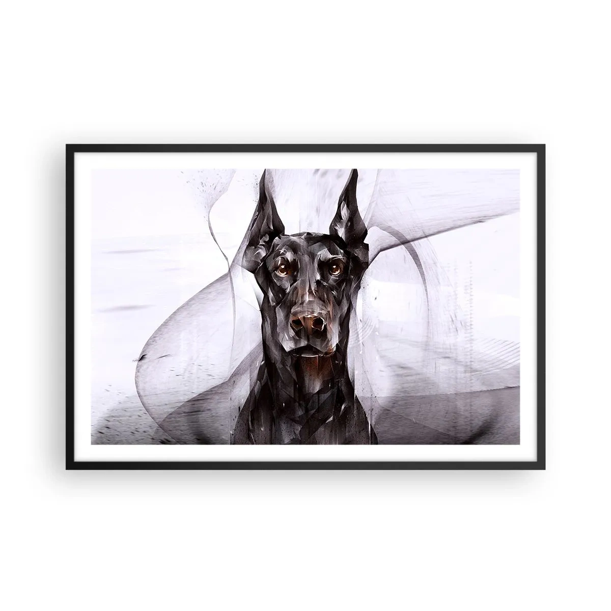 Poster in cornice nera - Nobili natali - 91x61 cm