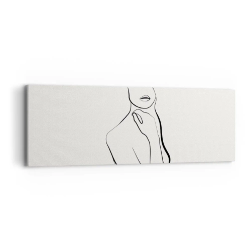 Quadro su tela - Stampe su Tela - Onda di malinconia - 90x30 cm