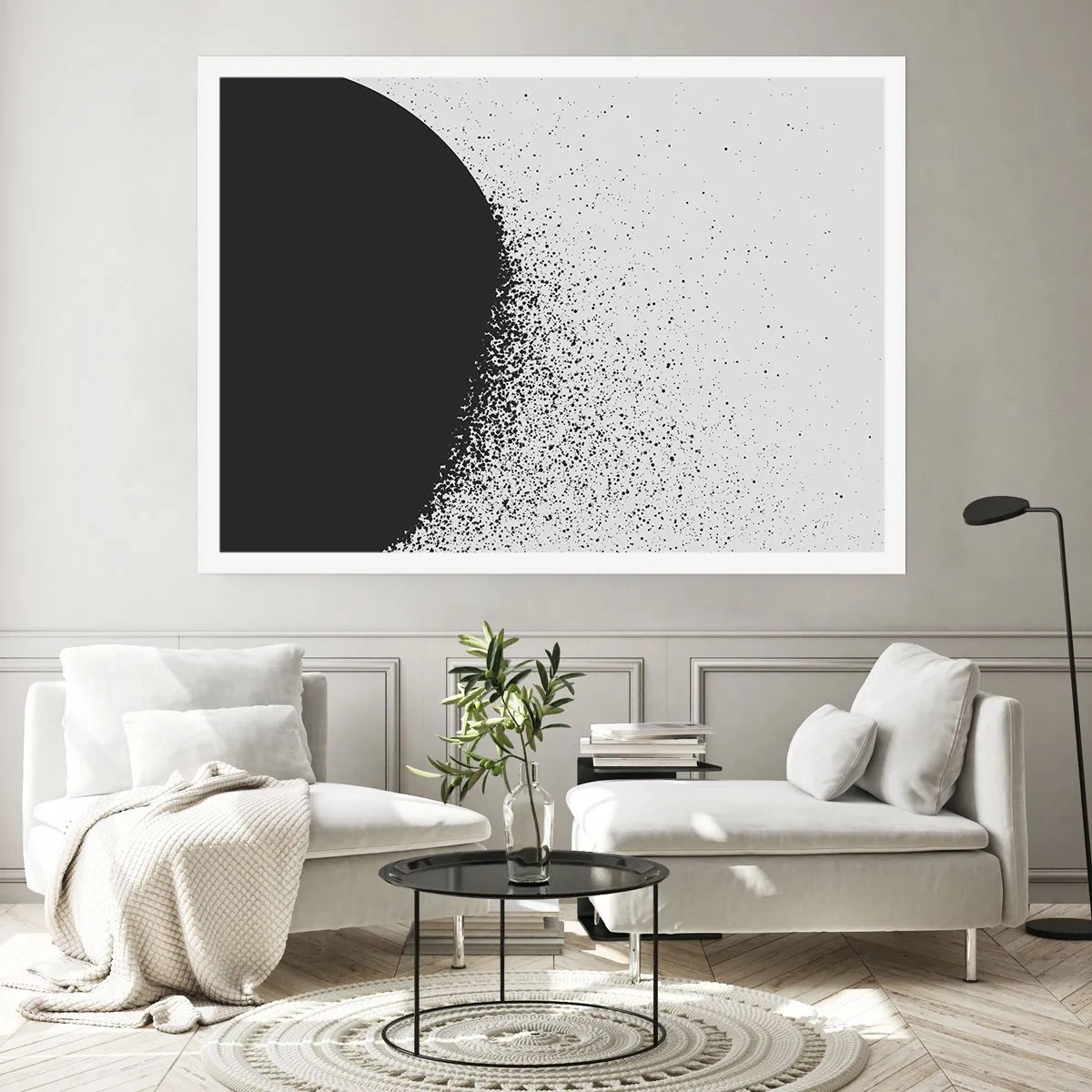 Poster - Il movimento delle particelle - 91x61 cm