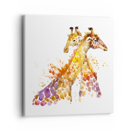 Quadro su tela - Stampe su Tela - È amicizia o amore? - 40x40 cm