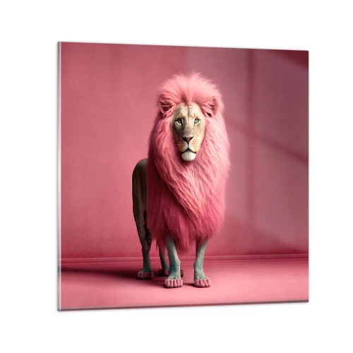 Quadro su vetro - E non mette più paura - 50x50 cm