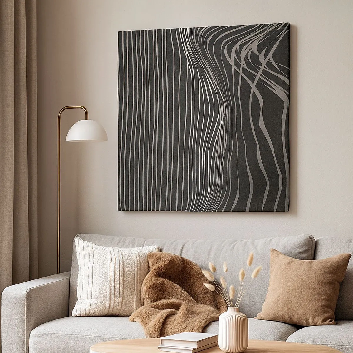 Quadro su tela - Stampe su Tela - Ritmo e accento - 30x30 cm