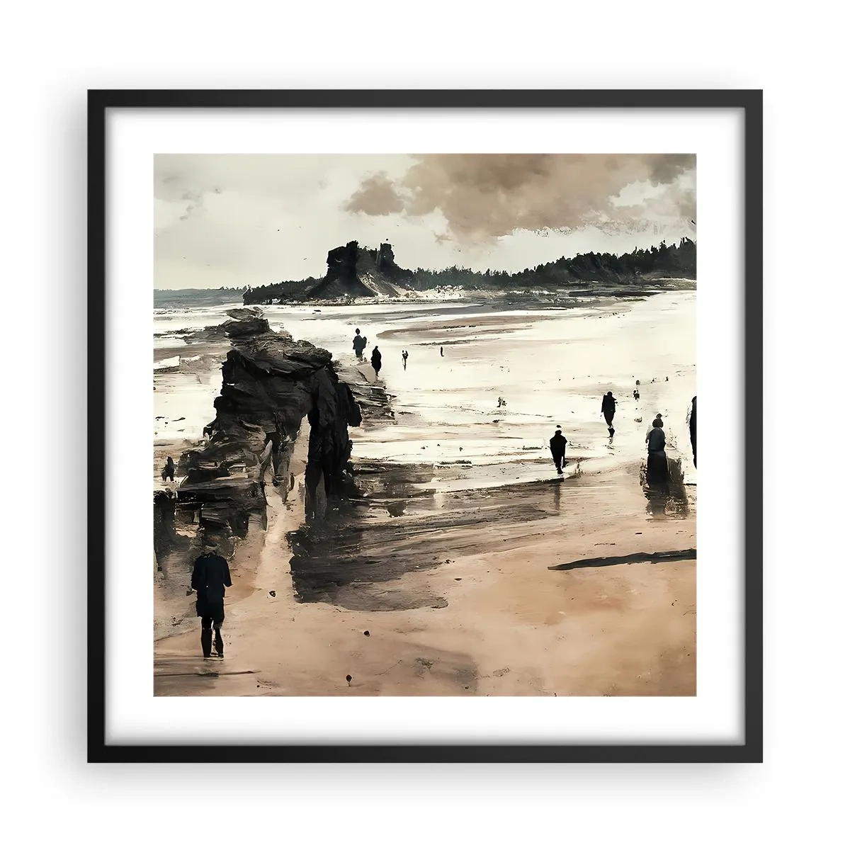 Poster in cornice nera - Convocati - 50x50 cm