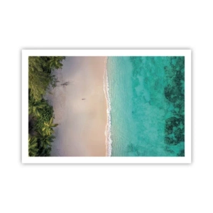 Poster - Spiaggia del paradiso - 91x61 cm