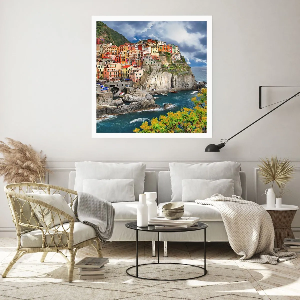 Poster - Aggrappate alla roccia - 40x40 cm