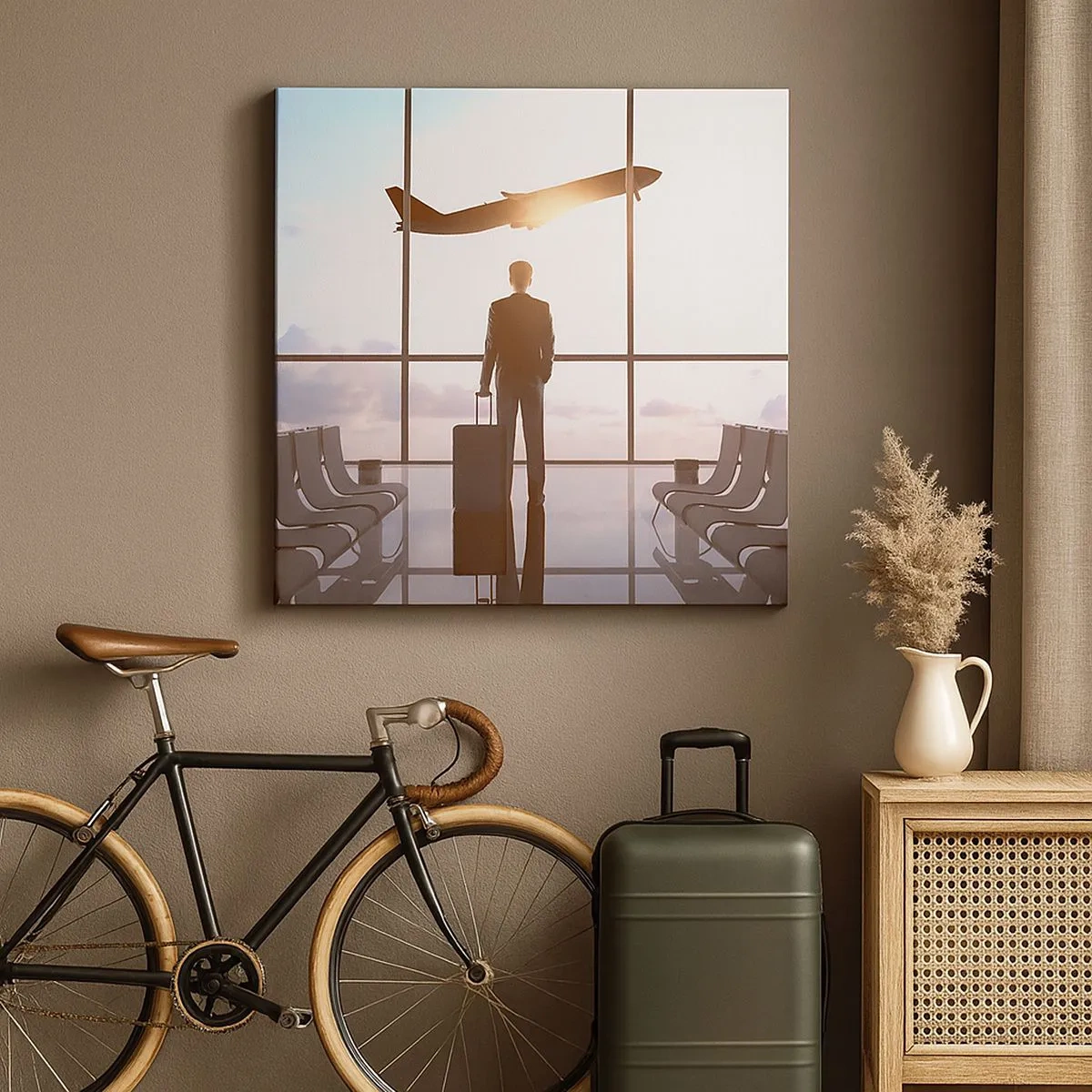 Quadro su tela - Stampe su Tela - Hai tempo, rallenta - 30x30 cm