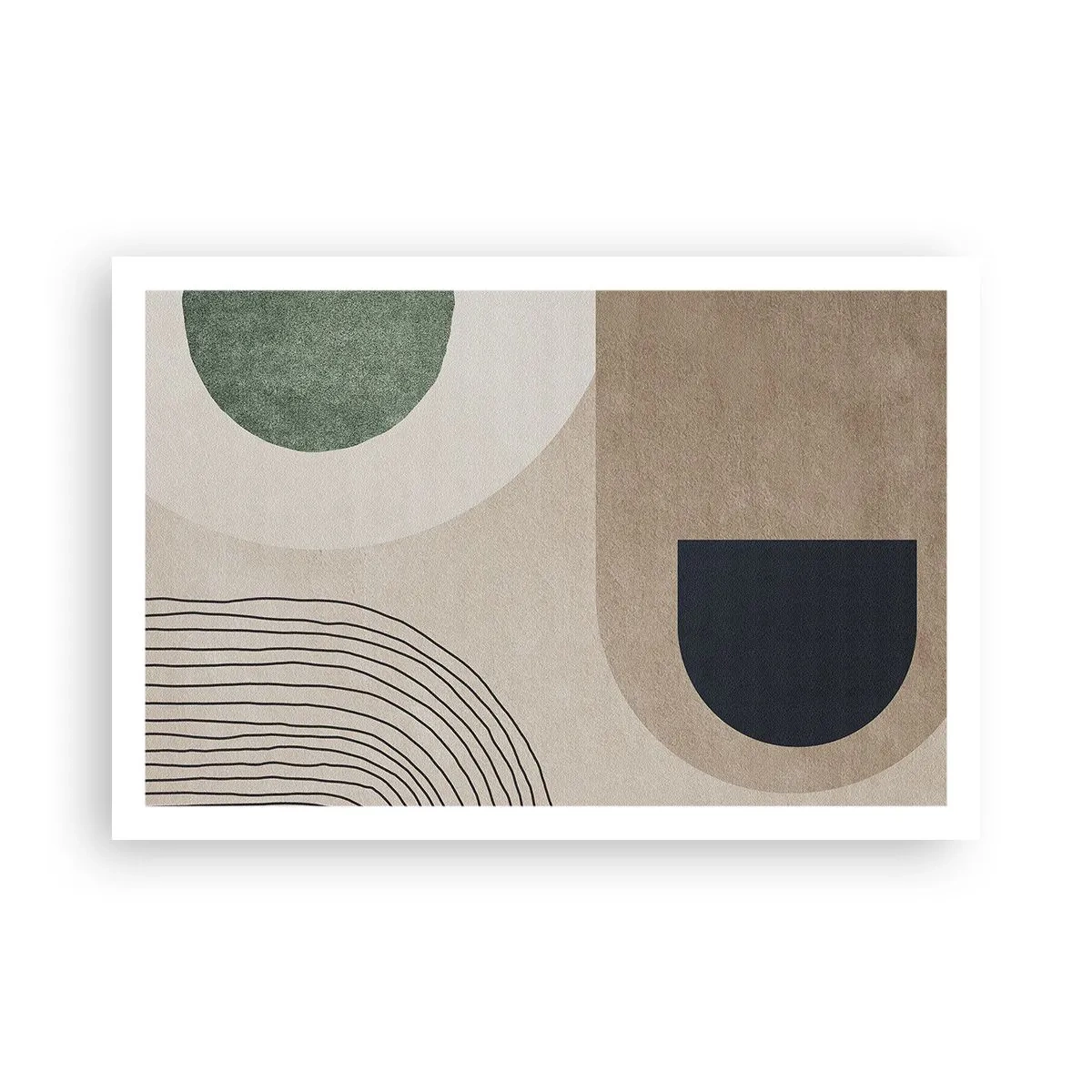 Poster - La mitezza dell'ovale - 91x61 cm