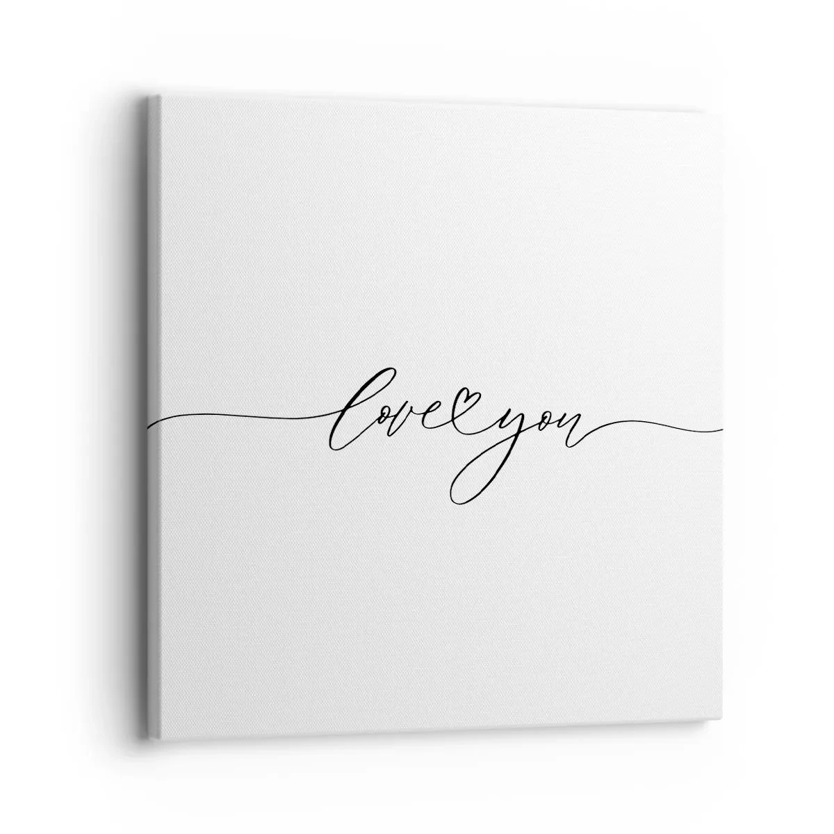 Quadro su tela - Stampe su Tela - Bianco e nero - 30x30 cm