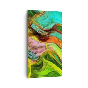 Quadro su tela - Stampe su Tela - Il movimento è vita - 45x80 cm