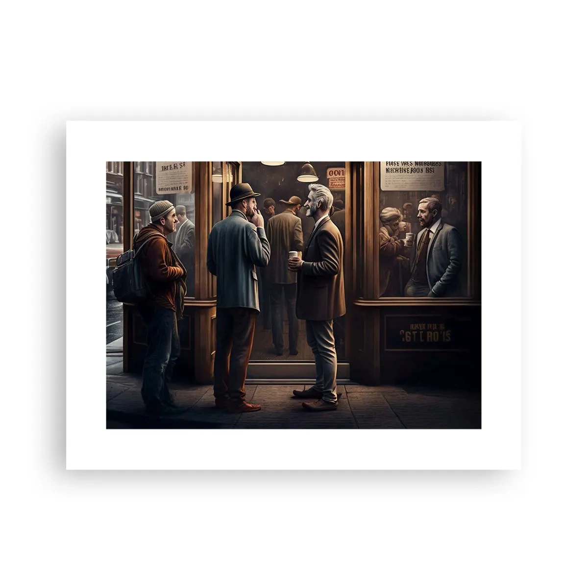 Poster - Il buon momento della giornata - 40x30 cm