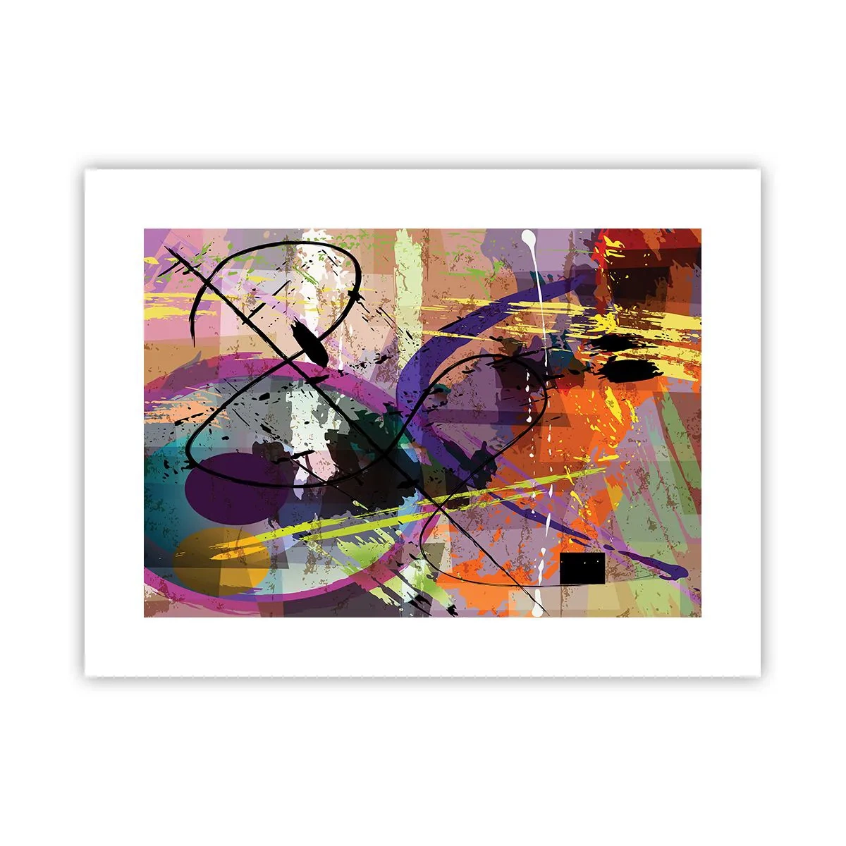 Poster - Per la via diritta o tortuosa - 40x30 cm