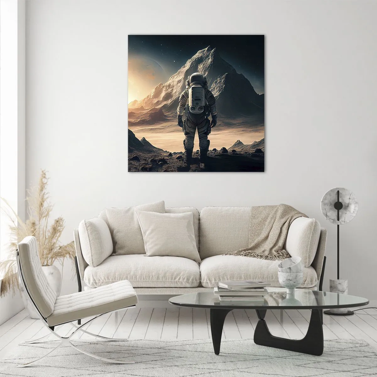 Quadro su vetro - Nuova sfida - 30x30 cm