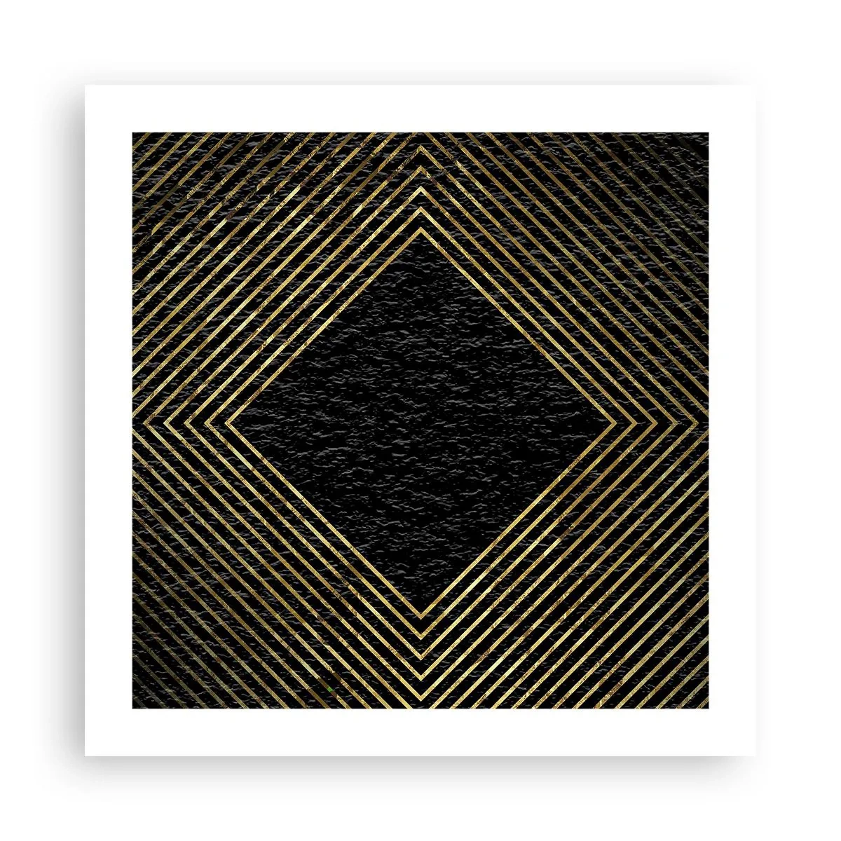 Poster - Geometria in stile glamour - 50x50 cm