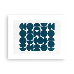 Poster - Cerchi e semicerchi - 40x30 cm