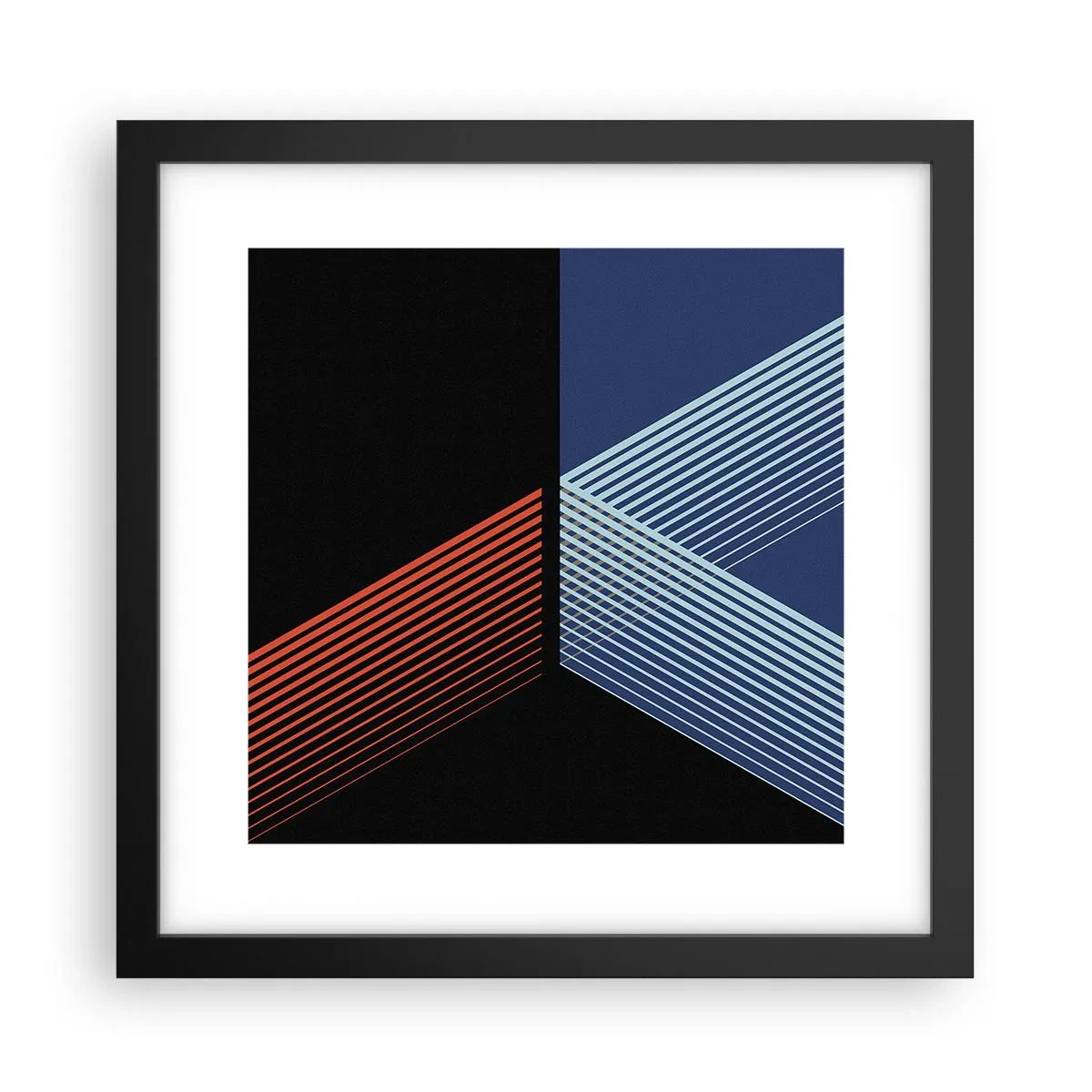 Poster in cornice nera - Una storia semplice - 30x30 cm