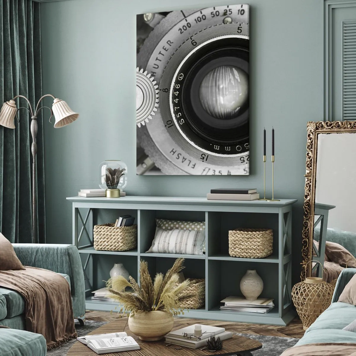 Quadro su tela - Stampe su Tela - Racconto su Hollywood - 65x120 cm