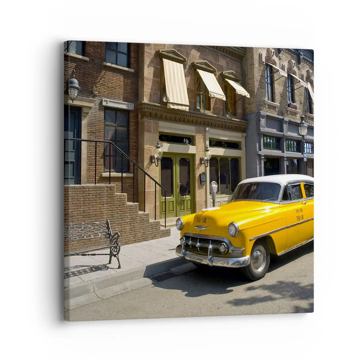 Quadro su tela - Stampe su Tela - Tanto tempo fa in America - 30x30 cm