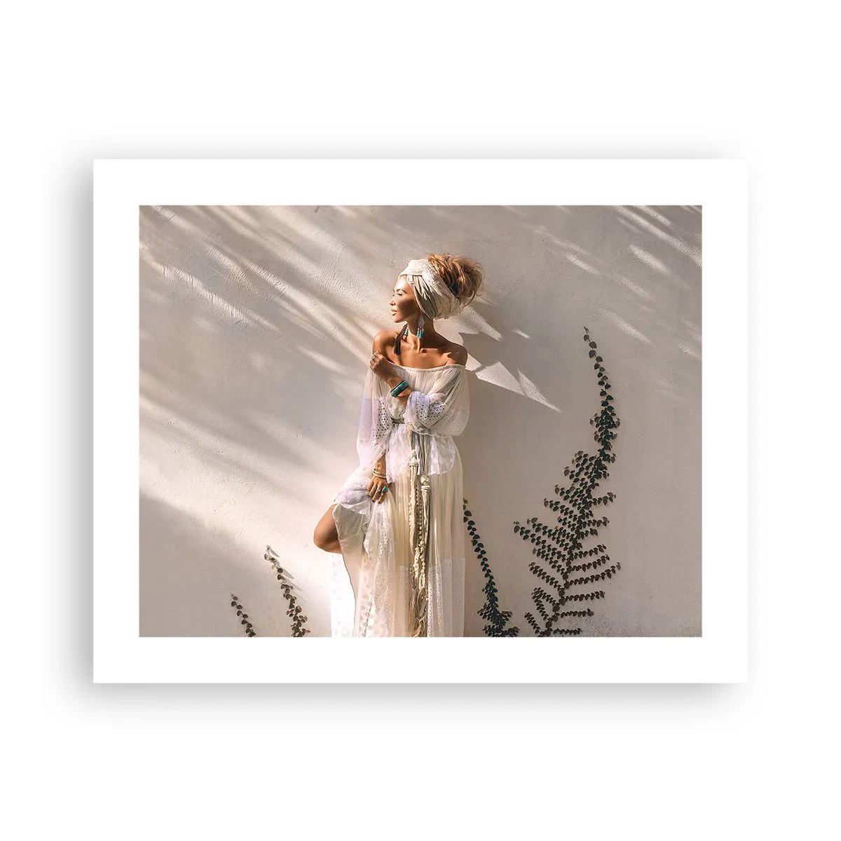 Poster - Il sole e la ragazza - 50x40 cm