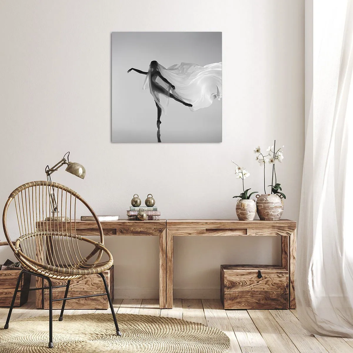 Quadro su tela - Stampe su Tela - Leggerezza ed eleganza - 60x60 cm