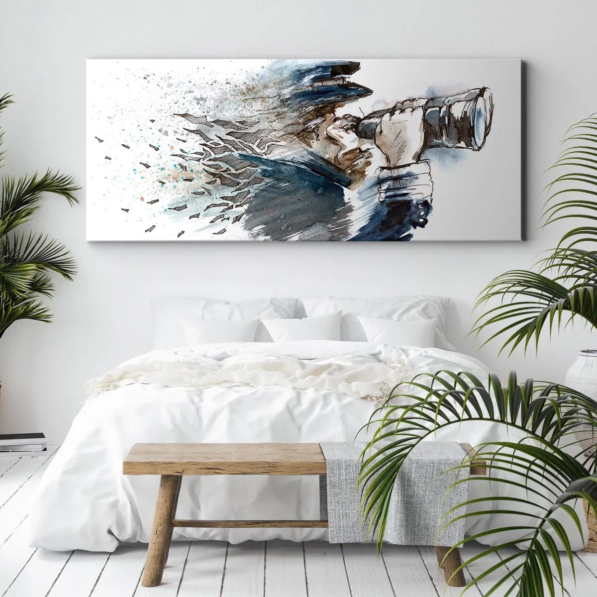 Quadro su tela - Stampe su Tela - Dieci gradi Beaufort! - 90x30 cm