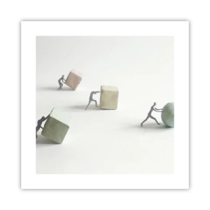 Poster - È la vita - 40x40 cm