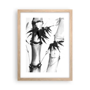 Poster in cornice rovere chiaro - Particolare d'oriente - 30x40 cm