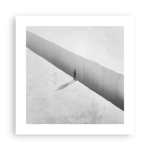 Poster - Un obiettivo chiaro - 40x40 cm