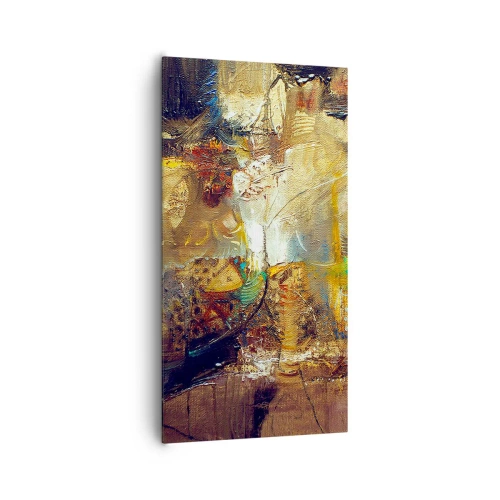 Quadro su tela - Stampe su Tela - Freddo, più caldo, bollente - 65x120 cm