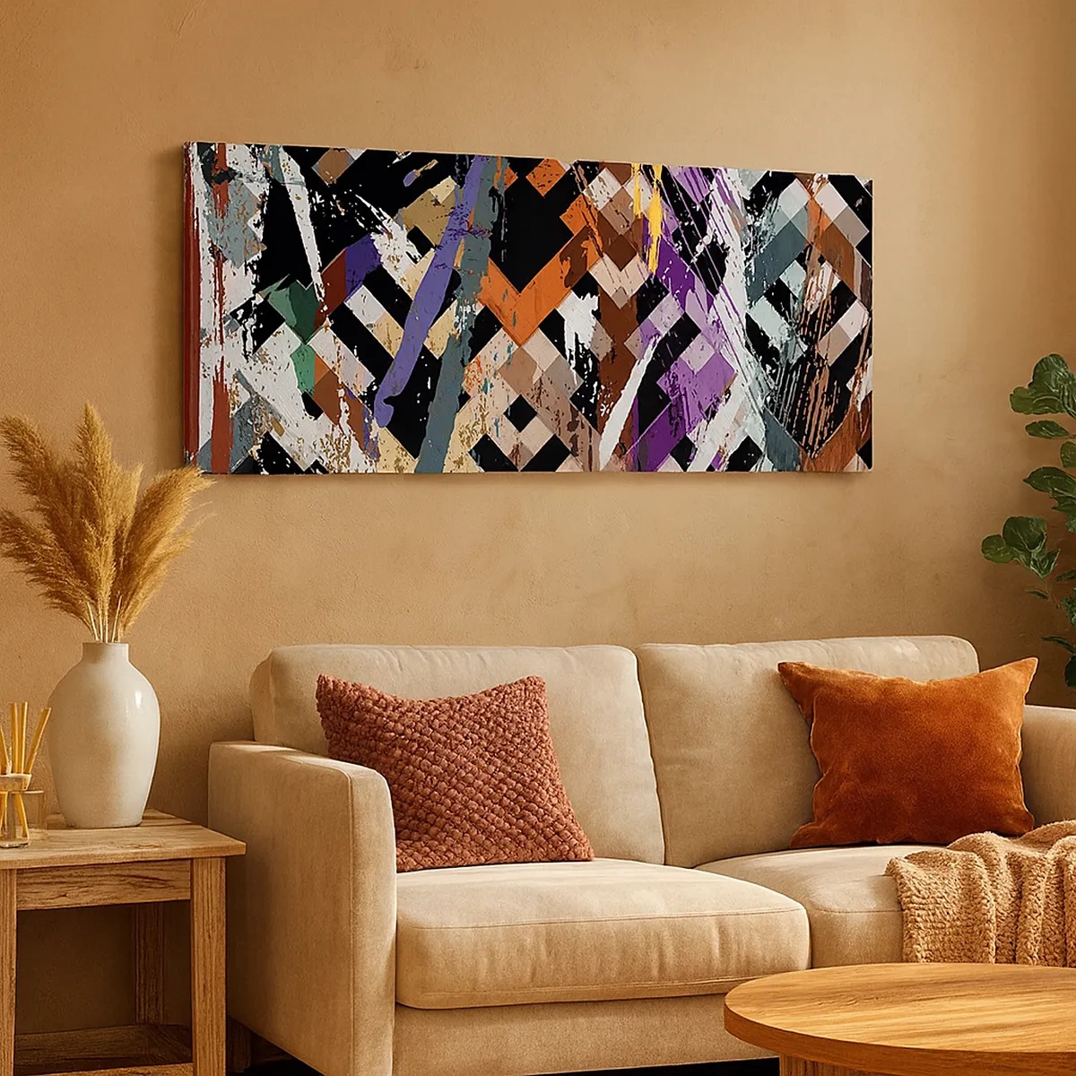 Quadro su tela - Stampe su Tela - Elevato al quadrato - 30x30 cm