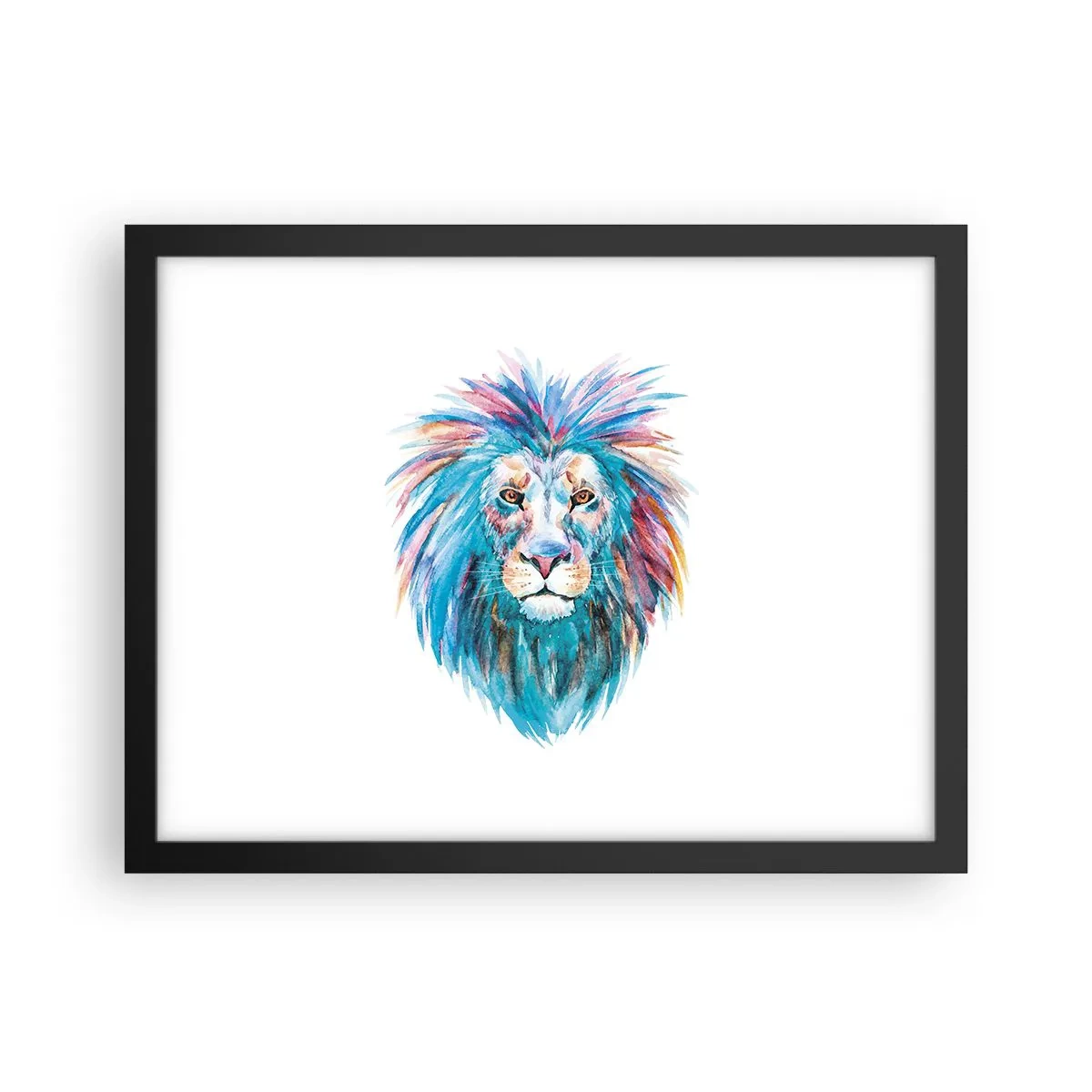 Poster in cornice nera - Aura elettrizzante - 40x30 cm