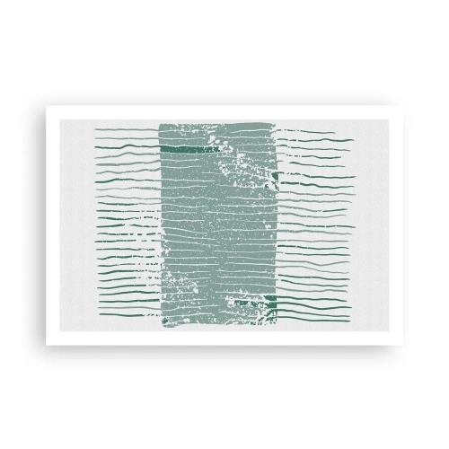 Poster - Astrazione marina - 91x61 cm