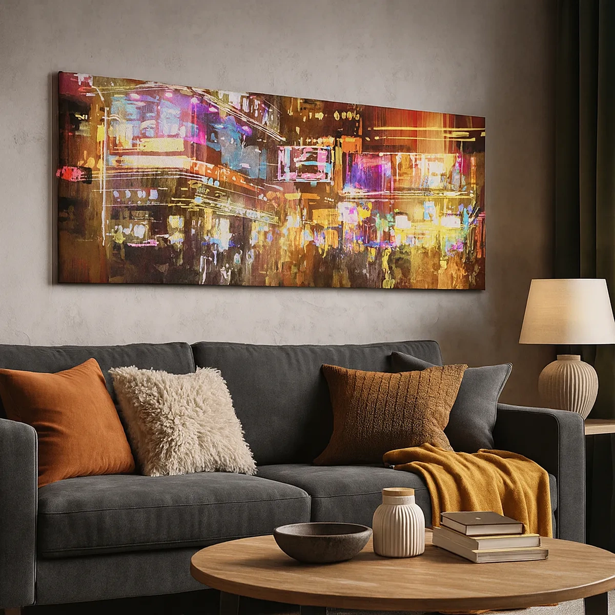 Quadro su tela - Stampe su Tela - Nel mare di luce - 30x30 cm