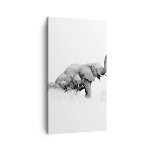Quadro su tela - Stampe su Tela - Uno, due, tre - 45x80 cm