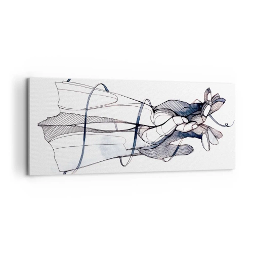 Quadro su tela - Stampe su Tela - Studio del tocco - 100x40 cm