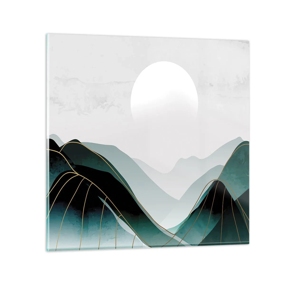 Quadro su vetro - In tutta la maestà - 60x60 cm