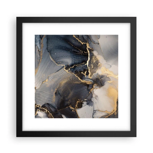 Poster in cornice nera - Vita di pietra - 30x30 cm