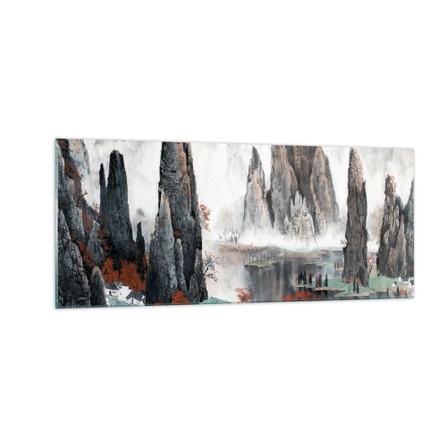 Quadro su vetro - Protettori potenti - 100x40 cm