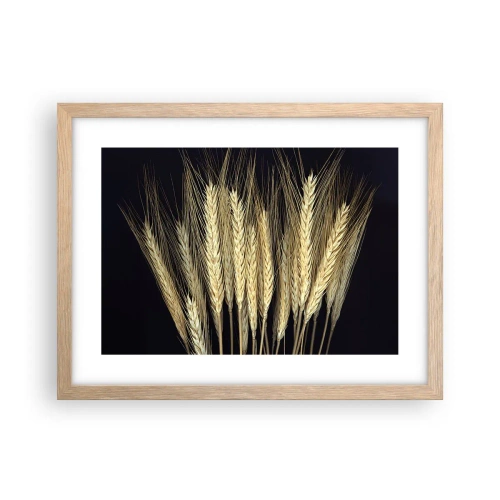 Poster in cornice rovere chiaro - Magia rustica - 40x30 cm