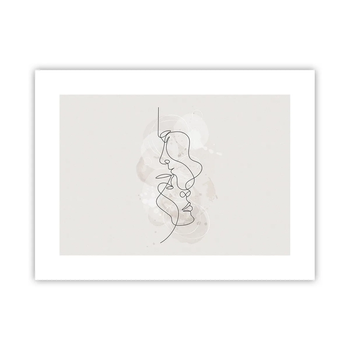 Poster - Intrecciati in un abbraccio - 40x30 cm