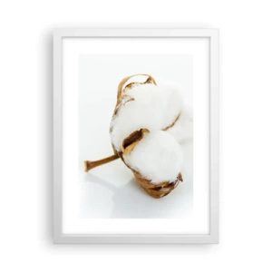Poster in cornice bianca - Naturalmente morbido - 30x40 cm
