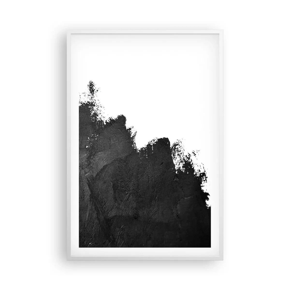 Poster in cornice bianca - Gli elementi: la terra - 61x91 cm