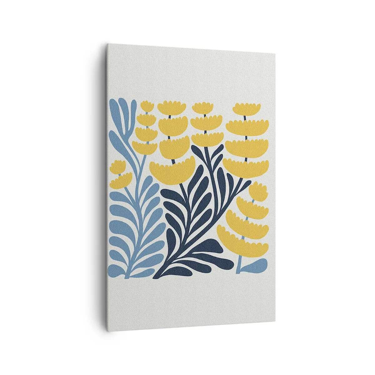 Quadro su tela - Stampe su Tela - Aiuola soleggiata - 80x120 cm