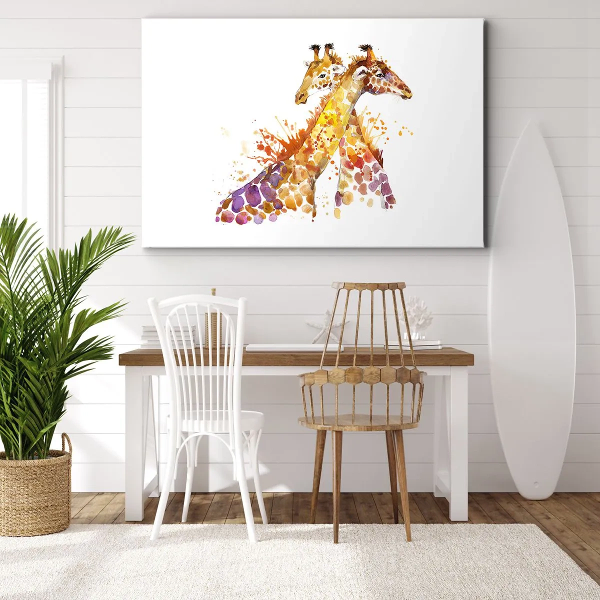 Quadro su tela - Stampe su Tela - È amicizia o amore? - 70x50 cm