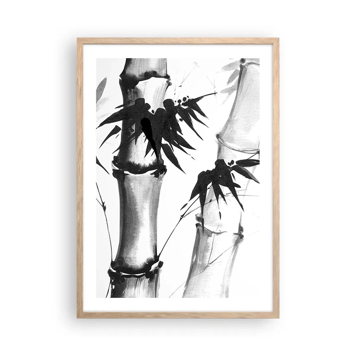 Poster in cornice rovere chiaro - Particolare d'oriente - 50x70 cm