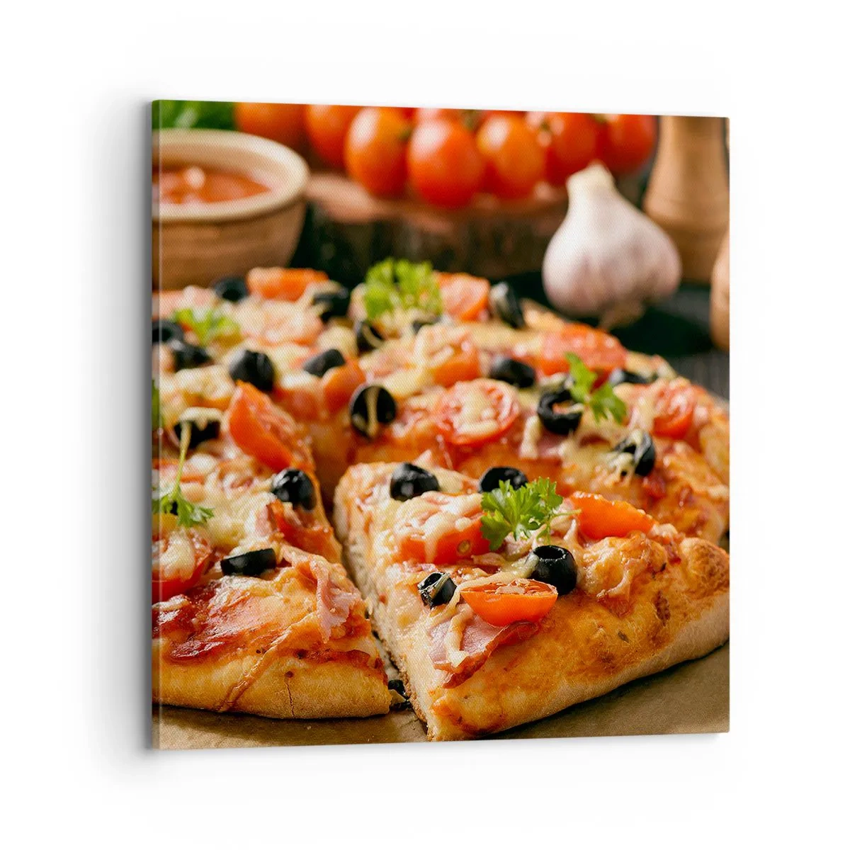 Quadro su tela - Stampe su Tela - Te la sei nuovamente cavata - 70x70 cm