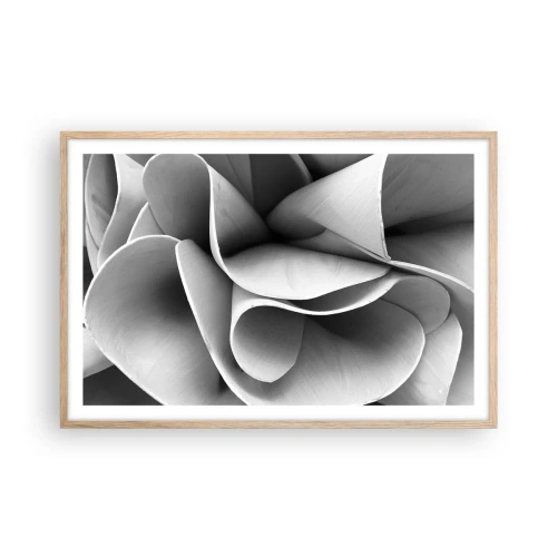 Poster in cornice rovere chiaro - Avviene nello spazio - 91x61 cm