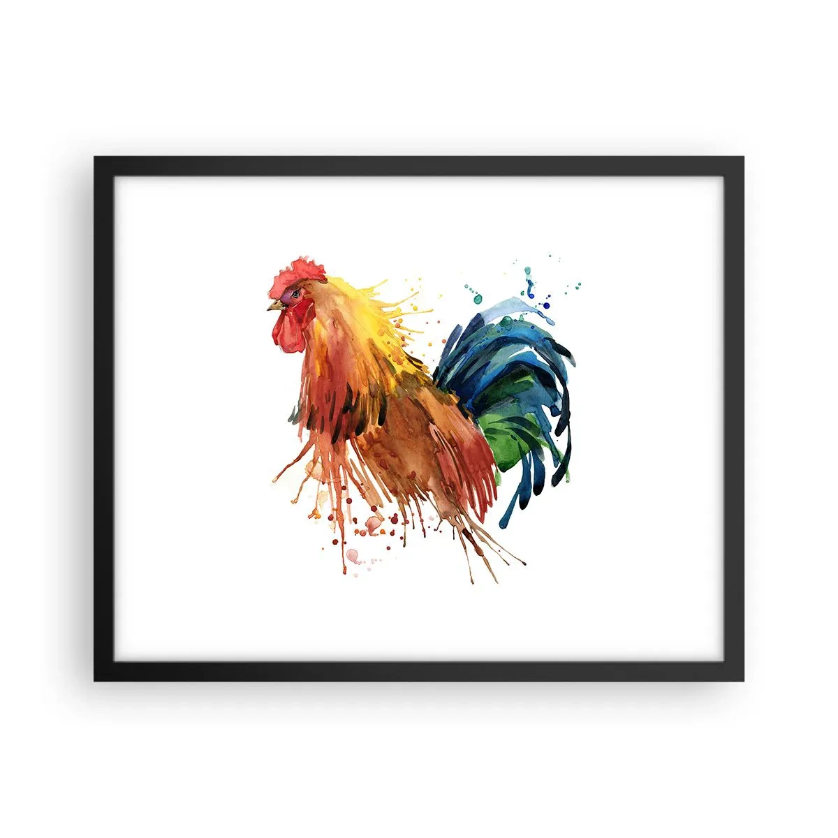 Poster in cornice nera - Abito reale, orgoglio reale - 50x40 cm