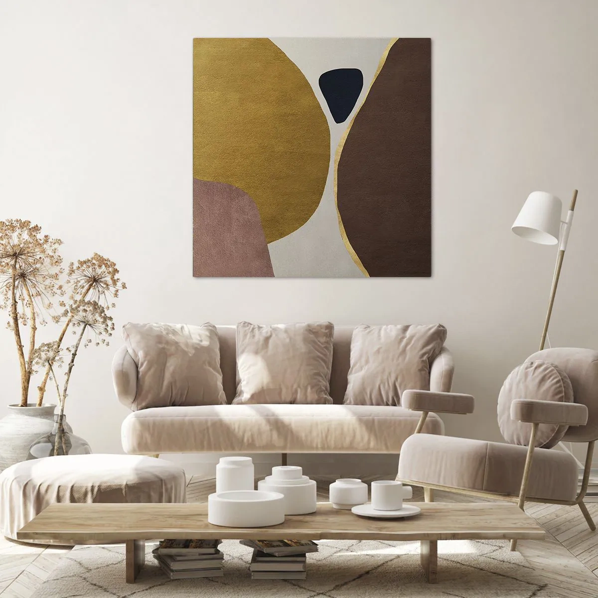 Quadro su tela - Stampe su Tela - Astrazione: un luogo nello spazio - 60x60 cm